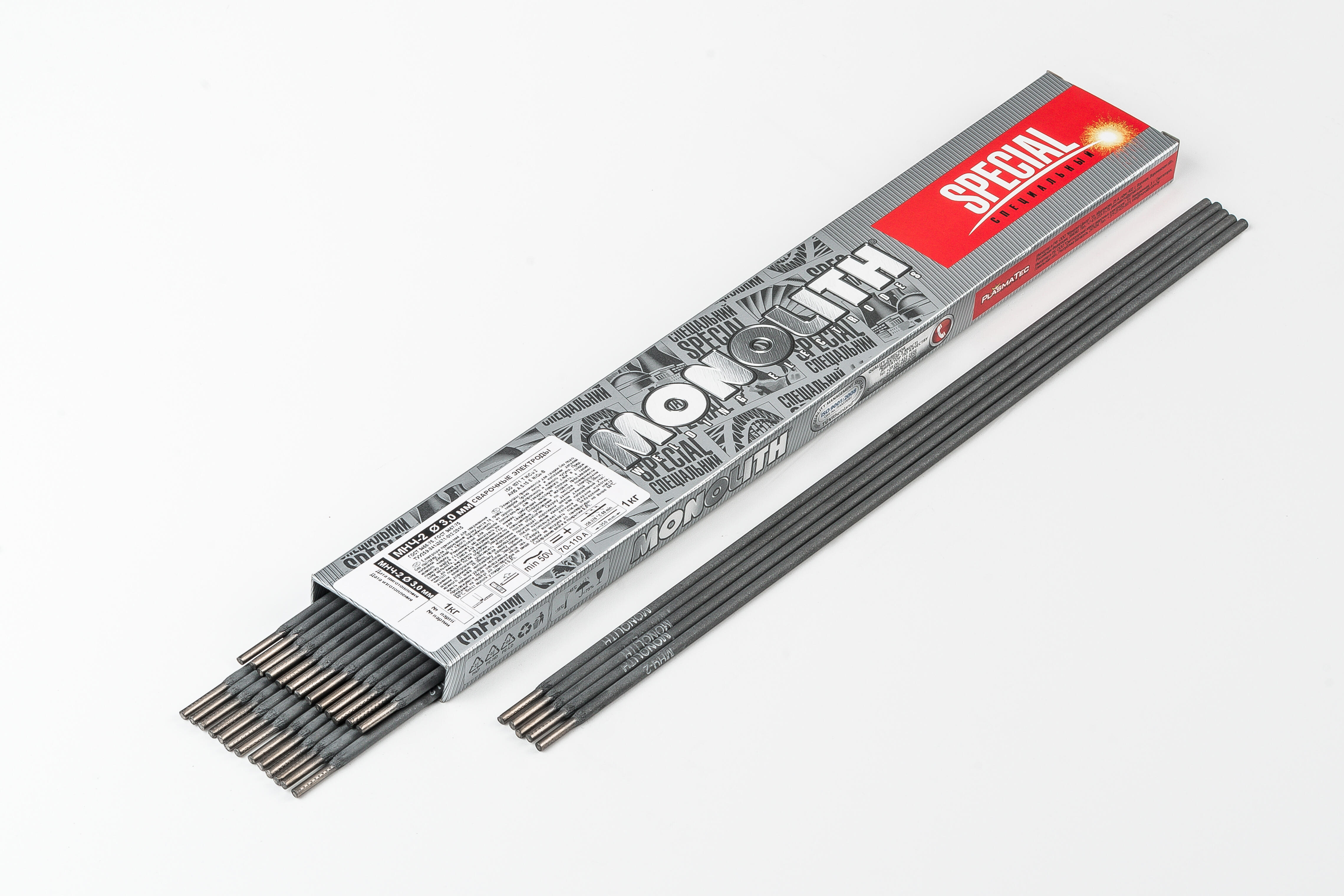 Електроди МНЧ-2 TM MONOLITH д 4 мм: уп 1 кг